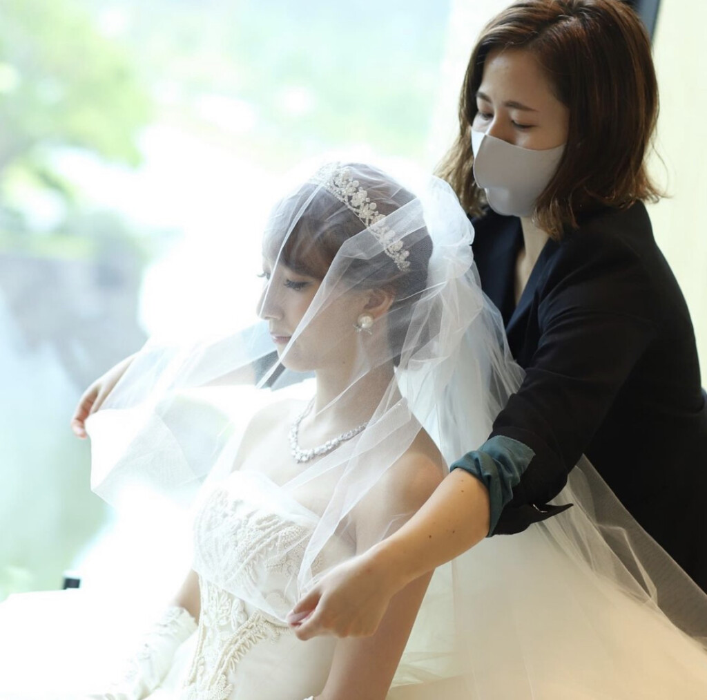 glove・veil / @rinay_wedding 様 | wedo〜TSUNAGU〜